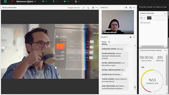 Belediye çalışanlarına metaverse eğitimi