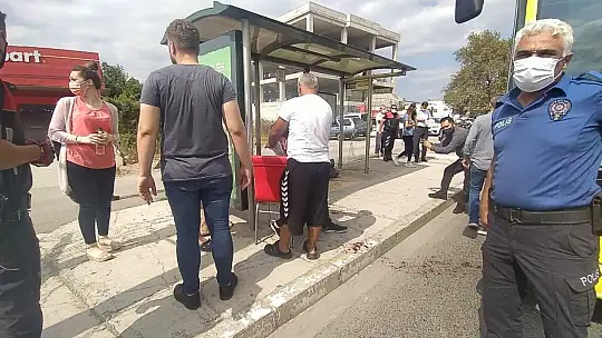 Belediye otobüsünde maske kavgasında kan aktı