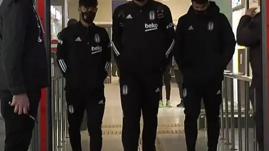 Beşiktaş kafilesi Gaziantep'te