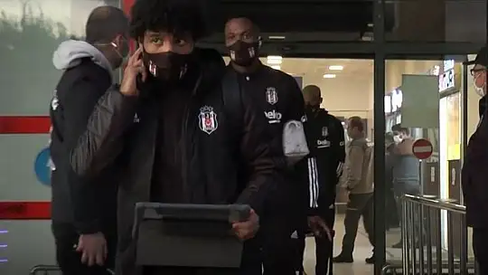 Beşiktaş kafilesi Gaziantep'te