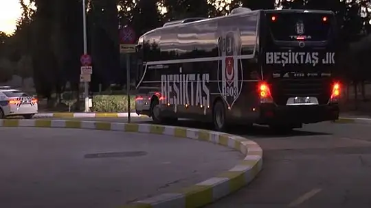 Beşiktaş kafilesi Gaziantep'te