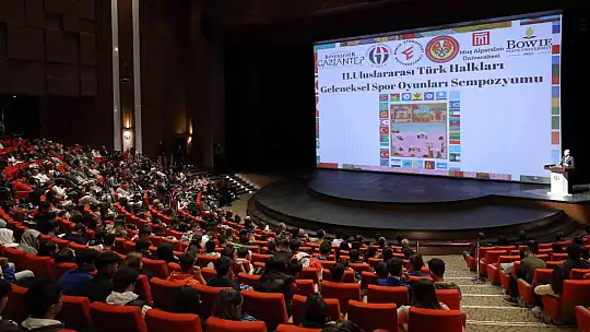 Bilal Erdoğan, GAÜN'de sempozyuma katıldı