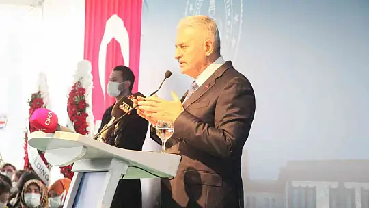 Binali Yıldırım ve İsmet Yılmaz Gaziantep'te