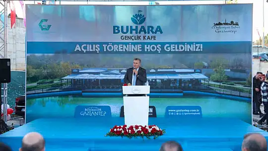 Buhara Gençlik Kafe hizmete açıldı