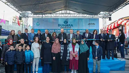 Buhara Gençlik Kafe hizmete açıldı