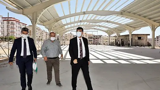 Burak Mahallesi'nde Yeni Pazar yeri