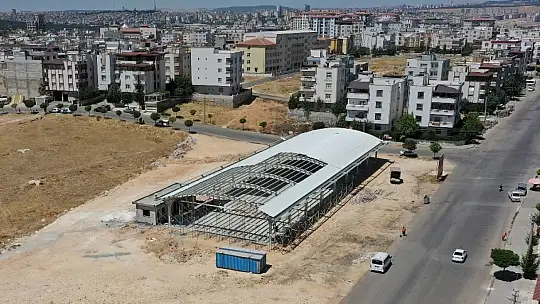Burak Mahallesi'nde Yeni Pazar yeri