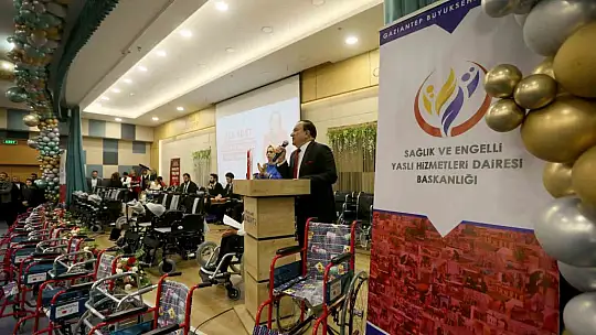 Büyükşehir, 10-16 Mayıs Engelliler Haftasında medikal malzeme dağıtım töreni düzenledi