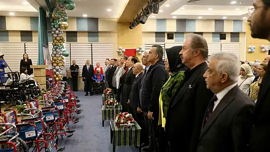 Büyükşehir, 10-16 Mayıs Engelliler Haftasında medikal malzeme dağıtım töreni düzenledi