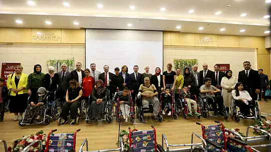Büyükşehir, 10-16 Mayıs Engelliler Haftasında medikal malzeme dağıtım töreni düzenledi