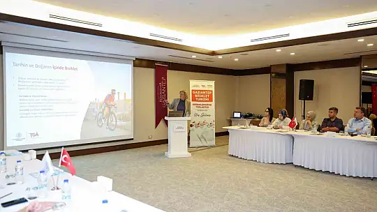 Büyükşehir'de ev sahipliğinde Bisiklet Turizmi Çalıştayı düzenlendi