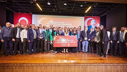 Büyükşehir'den amatör spor kulüplerine 5 milyon TL nakdi destek