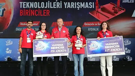 Büyükşehir'in desteklediği takımlar Teknofest'te 10 ödül kazandı