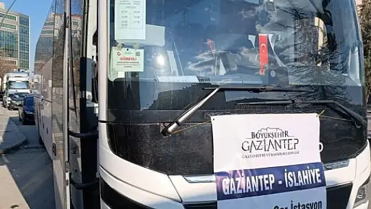 Büyükşehir, Nurdağı ve İslahiye'ye ring seferlerine başladı