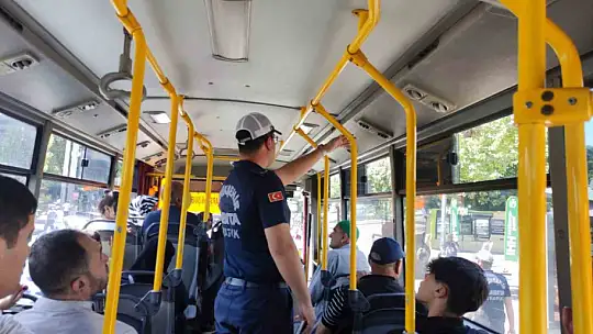Büyükşehir zabıtasından toplu taşıma araçlarında klima denetimi