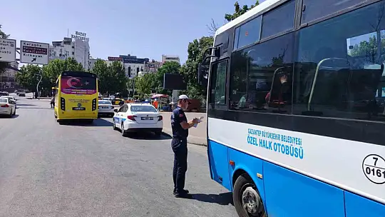 Büyükşehir zabıtasından toplu taşıma araçlarında klima denetimi