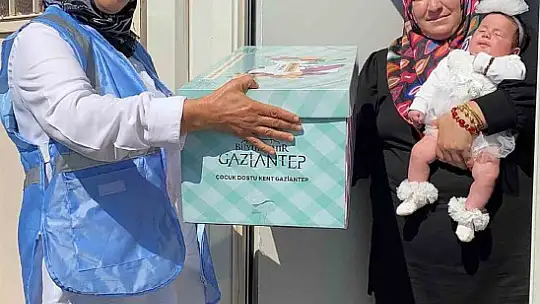 Büyükşehirden yenidoğan 15 bin bebeğe ilk hediye