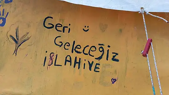 Çadır kentte yaralar sarılıyor