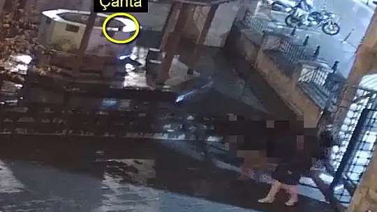 Cami şadırvanında unutulan çantayı çalan şüpheli tutuklandı