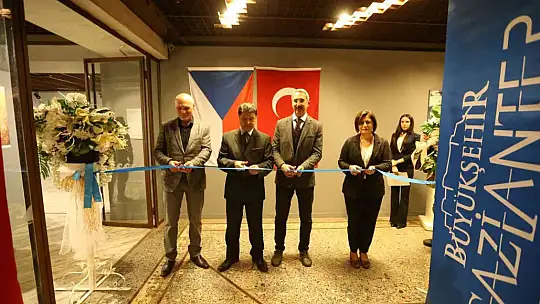 Çekya Büyükelçiliği'nden Gaziantep'te sergi