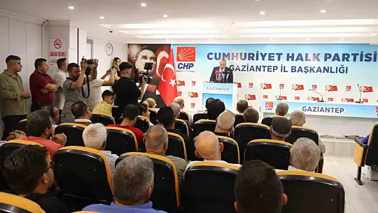 CHP Gaziantep İl Başkanlığı ilk adayı Şarklı oldu