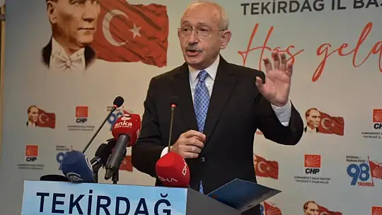 CHP lideri Kılıçdaroğlu: 'Biz siyasi partilerin kapatılması, siyasi partilerin sonlandırılması gibi bir süreci bırakmak zorundayız'
