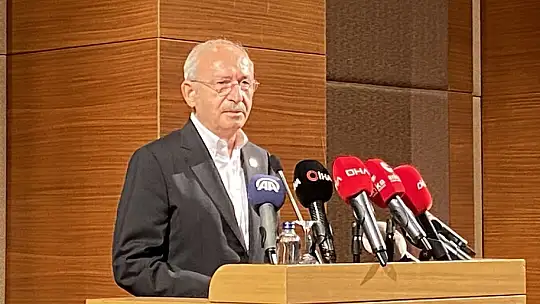 CHP lideri Kılıçdaroğlu, orman yangınlarıyla ilgili konuştu