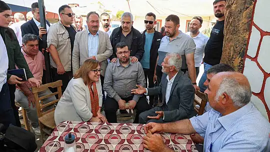 Çiftçilerden mazot desteği için Başkan Fatma Şahin'e teşekkür