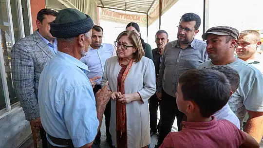 Çiftçilerden mazot desteği için Başkan Fatma Şahin'e teşekkür