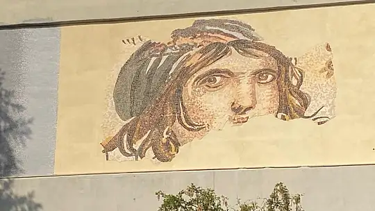 Çingene kızı mozaiği, Hacettepe Üniversitesi duvarında yerini aldı