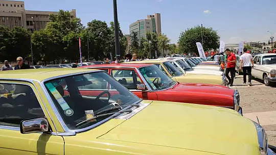 Classic Mercedes Festivali Gaziantep'te yapıldı