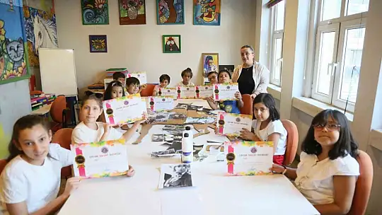 Çocuk Sanat Merkezi kursları tamamlandı