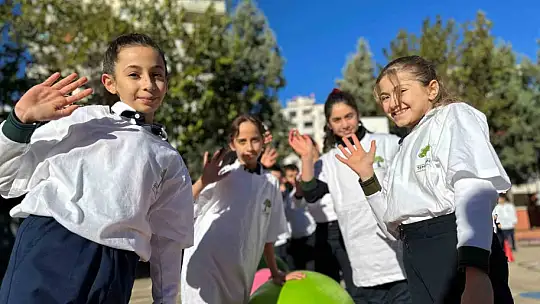 Çocuklara olimpik ruh kazandırılıyor