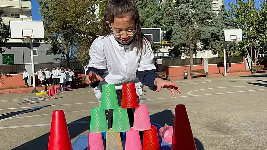 Çocuklara olimpik ruh kazandırılıyor