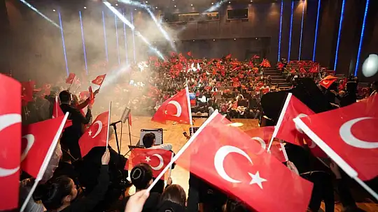 Çocuklardan, sanatın merkezinde 'Kurtuluş Konseri'
