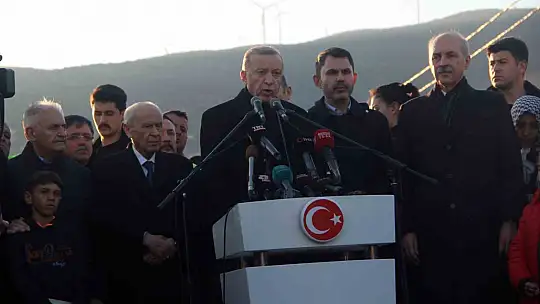 Cumhurbaşkanı Erdoğan: '11 ilimizde mart ayında inşasına başlayacağımız hane sayısı 270 bini bulacak'