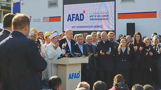 Cumhurbaşkanı Erdoğan: 'Merhumlarımızın sayısı 41 oldu'