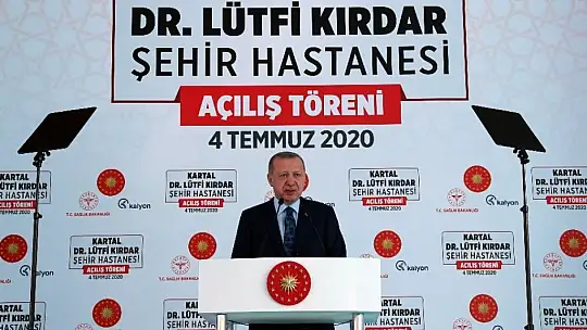 Cumhurbaşkanı Erdoğan: 'Türkiye'yi 3 kıtanın sağlık merkezi yapma hedefimizde kararlıyız'