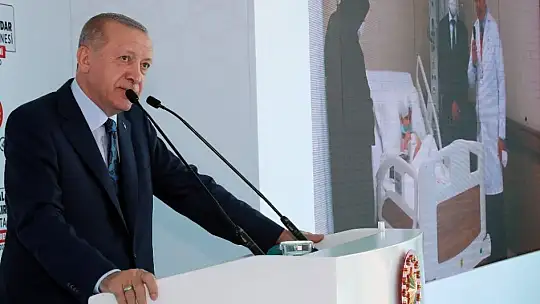 Cumhurbaşkanı Erdoğan: 'Türkiye'yi 3 kıtanın sağlık merkezi yapma hedefimizde kararlıyız'