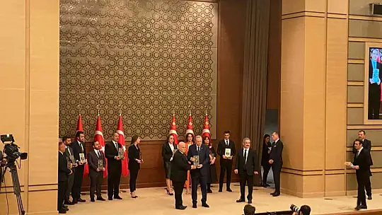 Cumhurbaşkanı Erdoğan'dan Erol Maraş'a gururlandıran ödül