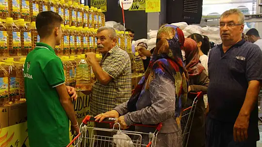Cumhurbaşkanı Erdoğan'ın 'temel gıda ürünlerinde indirime gidilecek' çağrısına ilk uyan market Ankara'da bir zincir market oldu