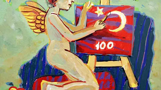 Cumhuriyetin 100. Yılın 3. Gaziantep karması resim sergisi