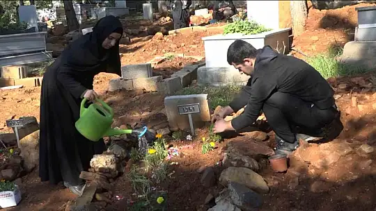 Deprem bölgesinde en acı bayram