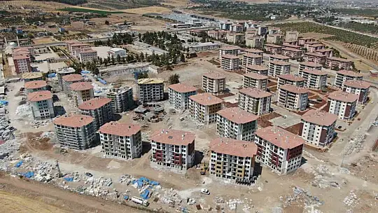 Deprem konutlarında sona doğru