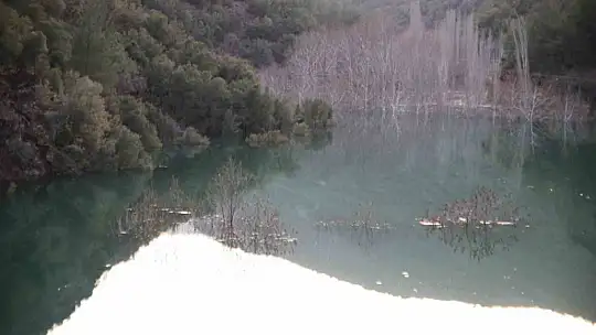 Depremde dağ dağa kavuştu, doğal göl oluştu