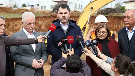 Depremden etkilenen 11 ilde kalıcı konutların temeli atılıyor