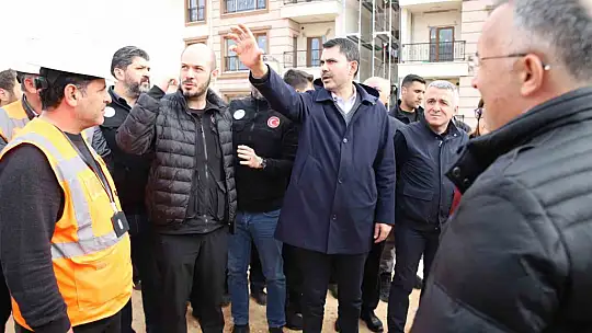 Depremden etkilenen 11 ilde kalıcı konutların temeli atılıyor