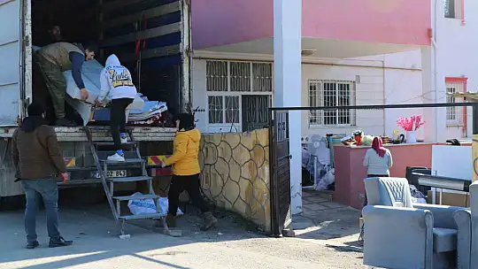 Depremlerde en fazla hasar alan ilçelerin başında gelen Nurdağı, havadan görüntülendi