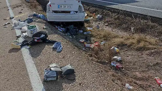 Depremzede aile kaza yaptı: 1 ölü, 3 yaralı