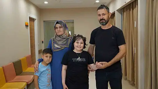 Depremzede çocuk Medical Point'te sağlığına kavuştu
